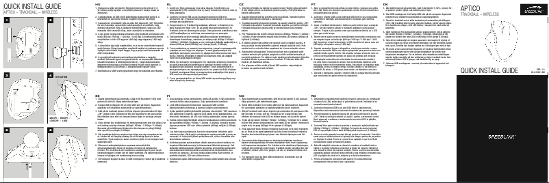 Imagen de la primera página del manual del dispositivo APTICO