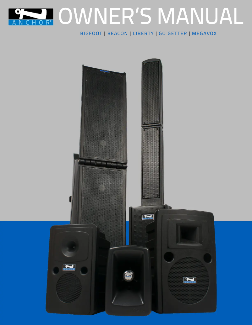 Página nº 1 - Manual de usuario Anchor Audio Liberty 2
