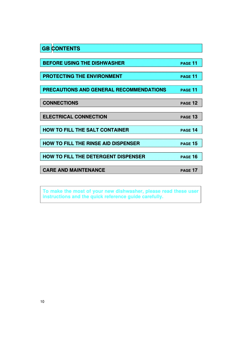 Página 1 del manual Manual de usuario Whirlpool ADP 2549 WH
