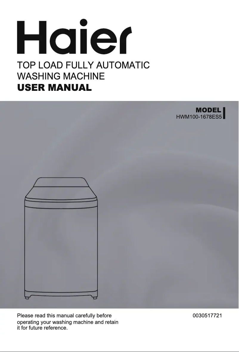 Imagen de la primera página del manual del dispositivo HWM100-1678ES5