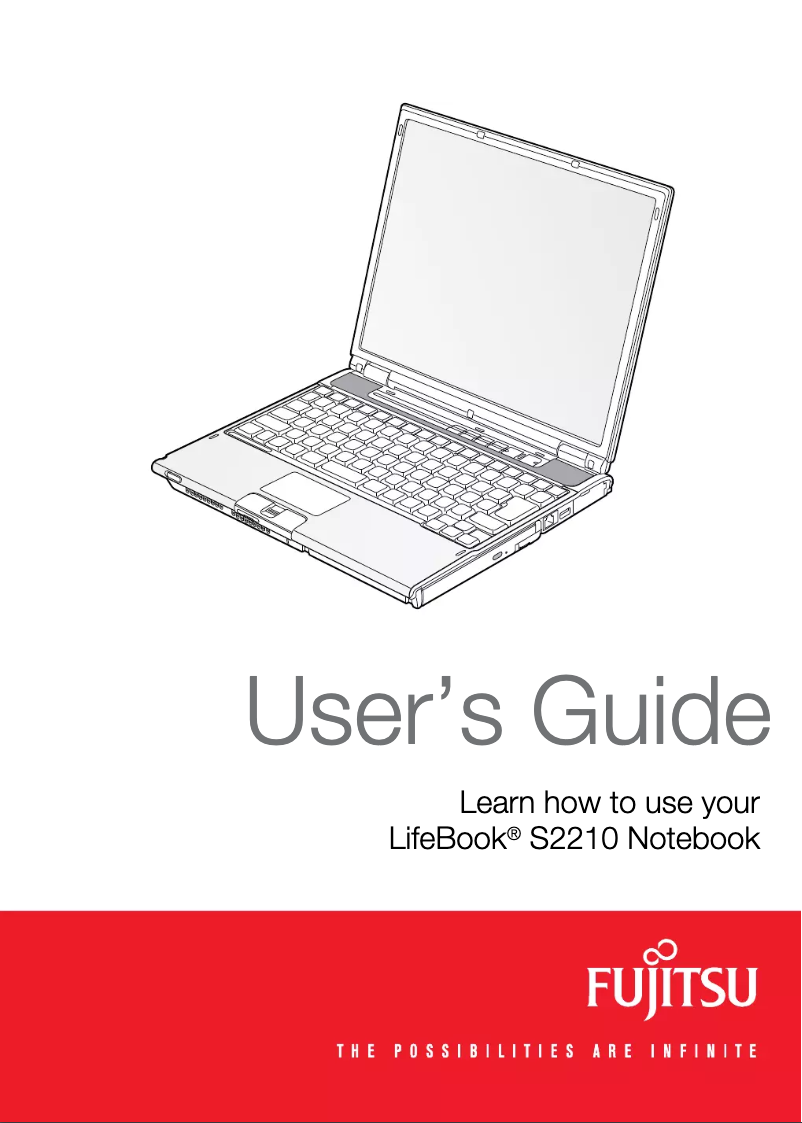Imagen de la primera página del manual del dispositivo LifeBook S2210