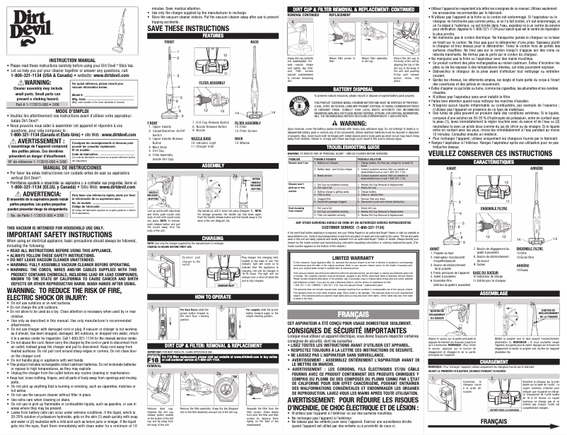 Imagen de la primera página del manual del dispositivo Extreme Power BD20040