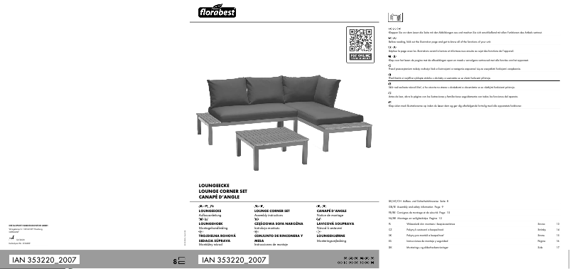Imagen de la primera página del manual del dispositivo IAN 353220