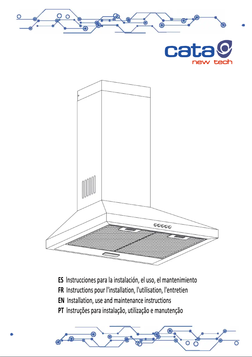 Imagen de la primera página del manual del dispositivo V-9000 X