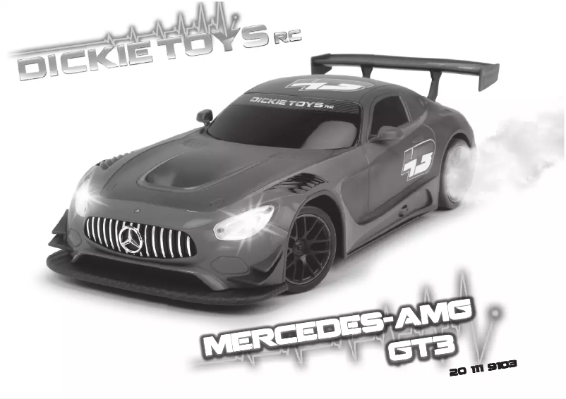Página 1 del manual Manual de usuario Dickie Mercedes-AMG GT3
