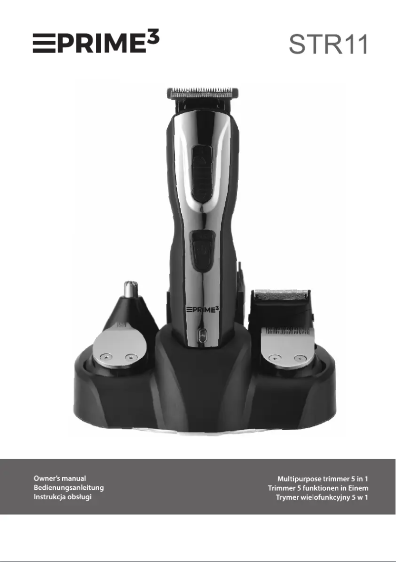 Imagen de la primera página del manual del dispositivo STR11