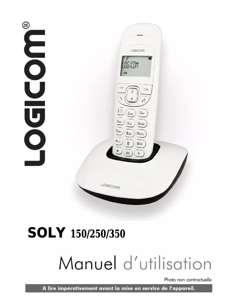 Página 1 del manual Manual de usuario Logicom Soly 350