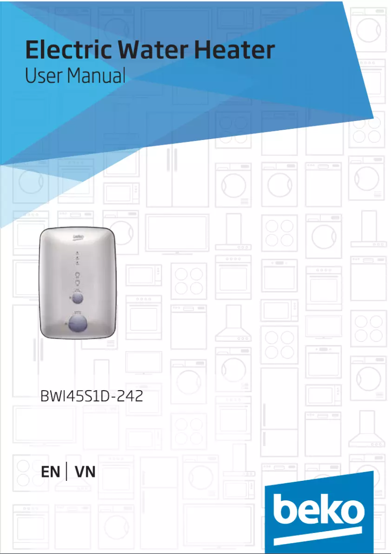 Página 1 del manual Manual de usuario Beko BWI45S1D-242