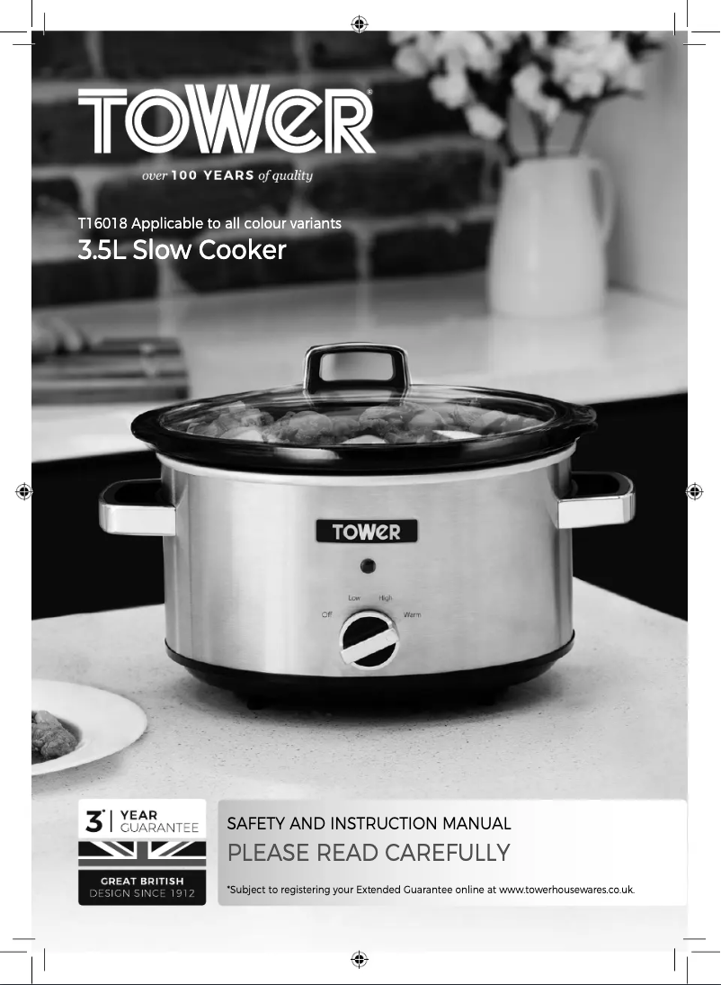 Imagen de la primera página del manual del dispositivo T16018