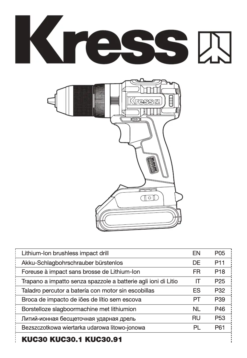 Página nº 1 - Manual de usuario Kress KUC30.91