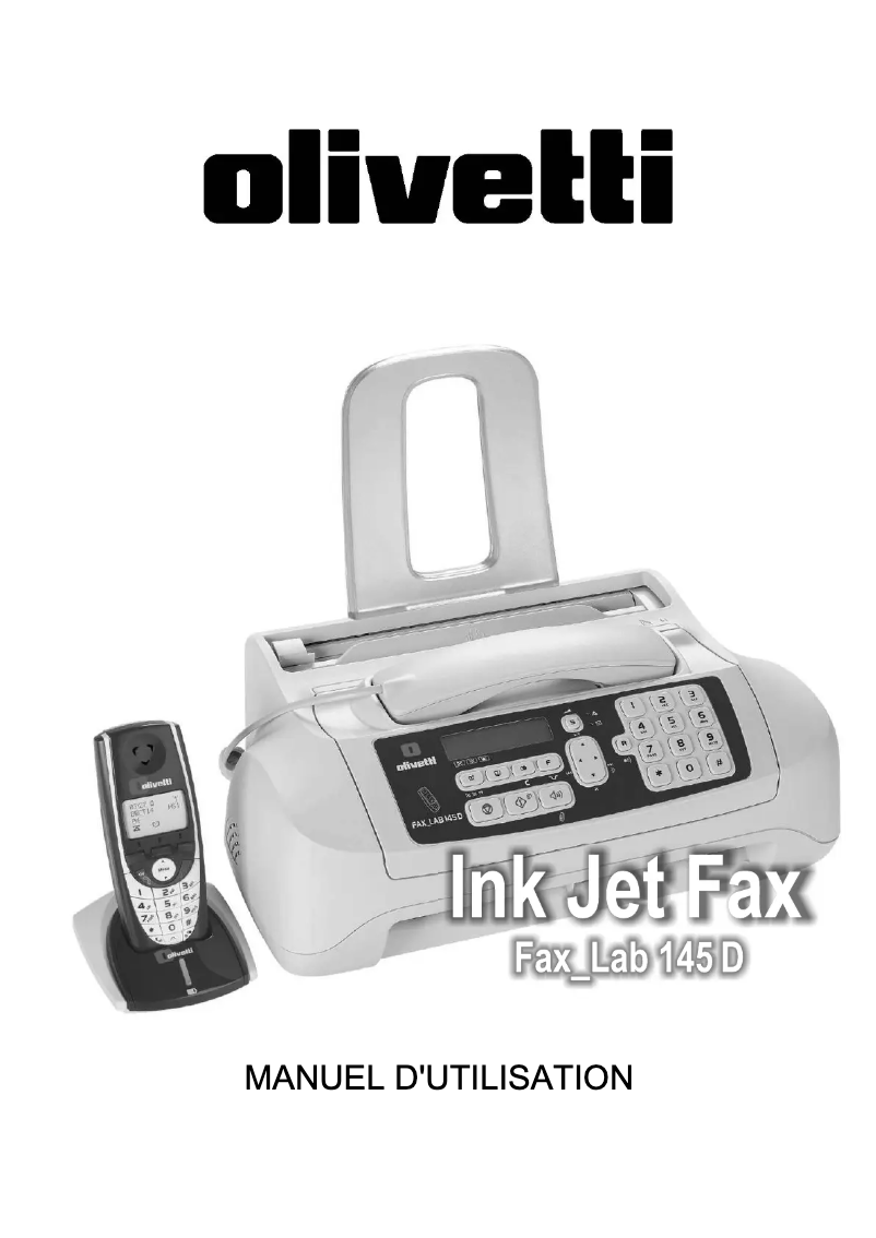 Página 1 del manual Manual de usuario Olivetti Fax-Lab 145D