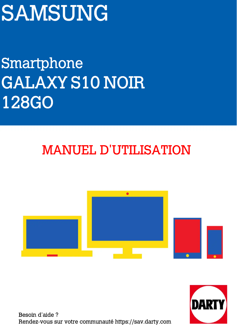Página 1 del manual Manual de usuario Samsung Galaxy S10 Plus