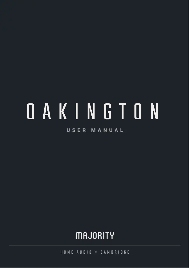 Página 1 del manual Manual de usuario Majority Oakington