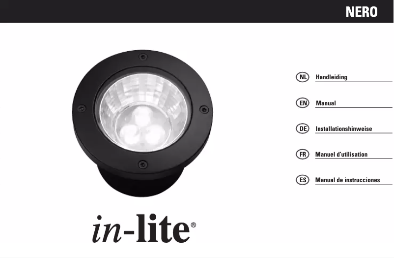 Imagen de la primera página del manual del dispositivo Nero