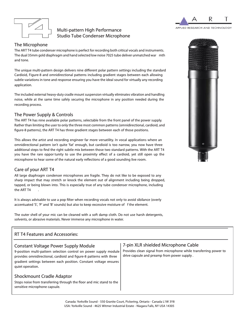 Página 1 del manual Manual de usuario ART T4