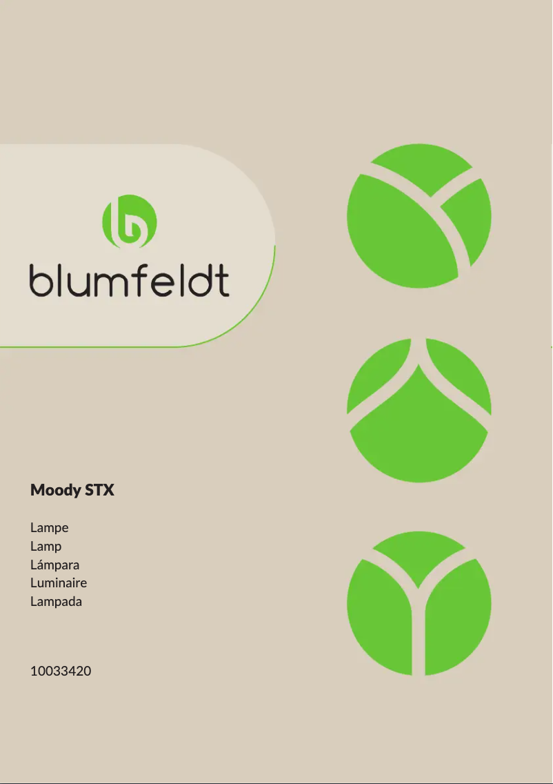Página 1 del manual Manual de usuario Blumfeldt Moody STX