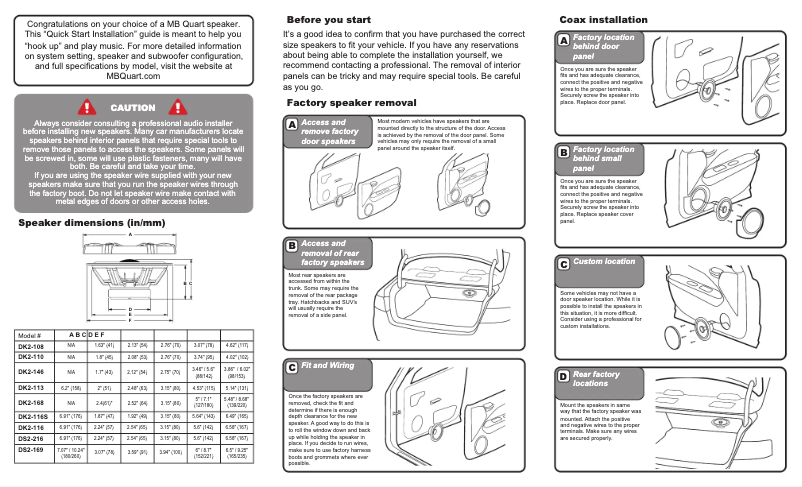 Imagen de la primera página del manual del dispositivo Discus DS2-216