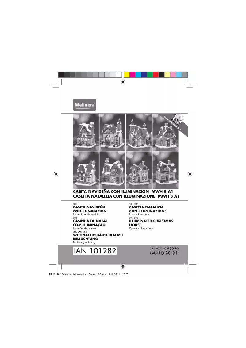 Imagen de la primera página del manual del dispositivo MWH 8 A1