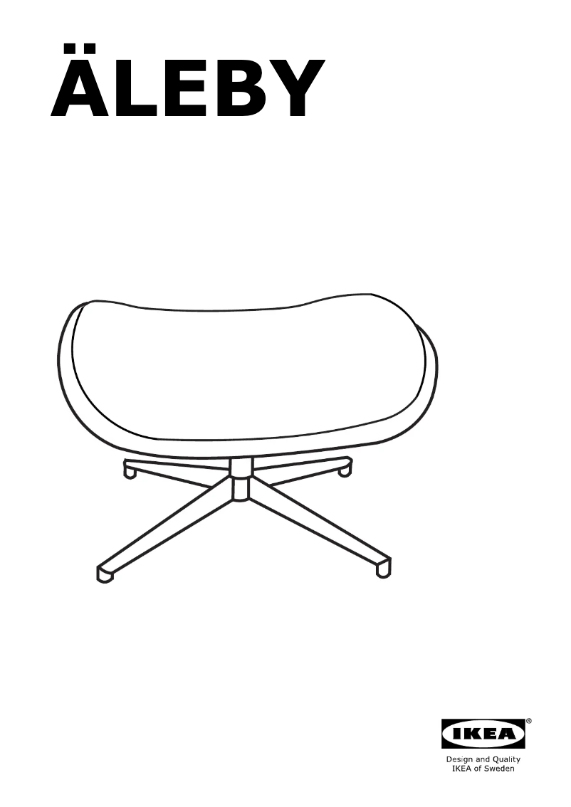 Página 1 del manual Manual de usuario Ikea ÄLEBY 005.728.10