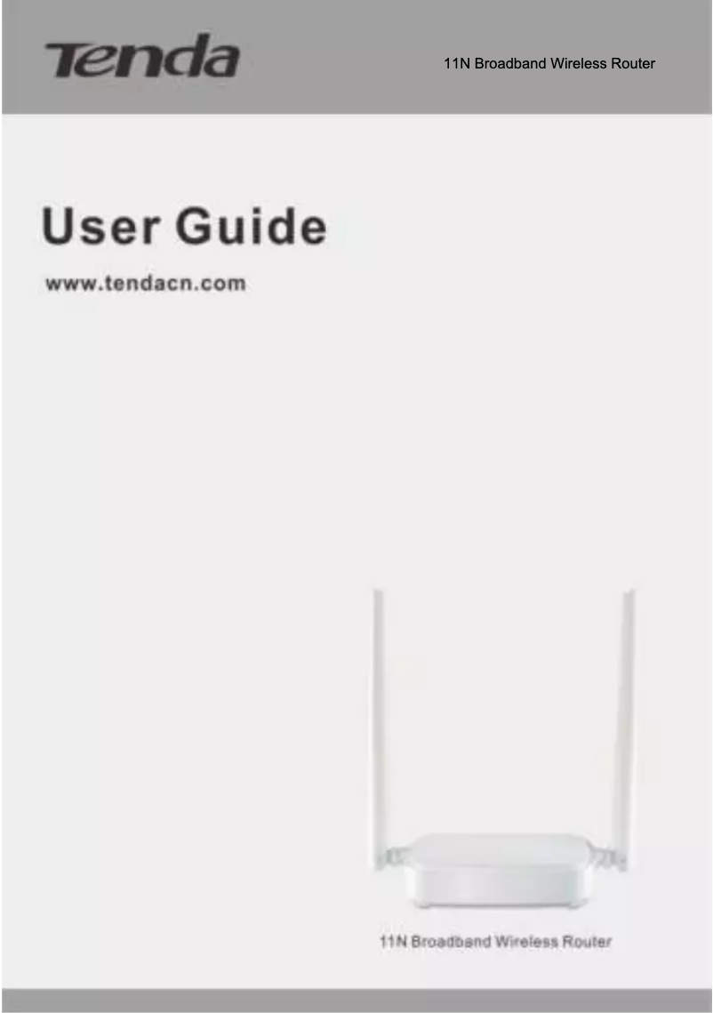 Imagen de la primera página del manual del dispositivo 11N