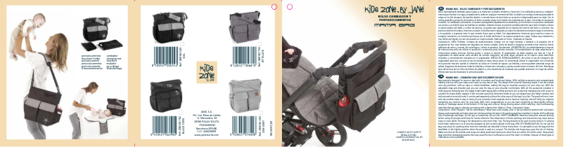 Imagen de la primera página del manual del dispositivo Mama Bag