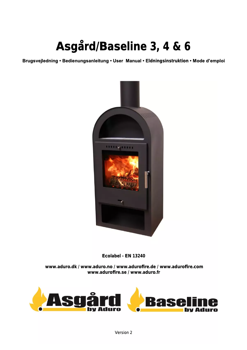 Imagen de la primera página del manual del dispositivo Asgard 6