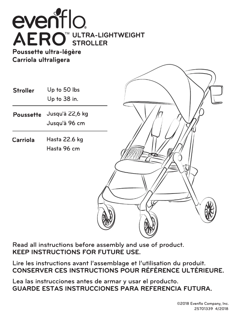 Imagen de la primera página del manual del dispositivo Aero