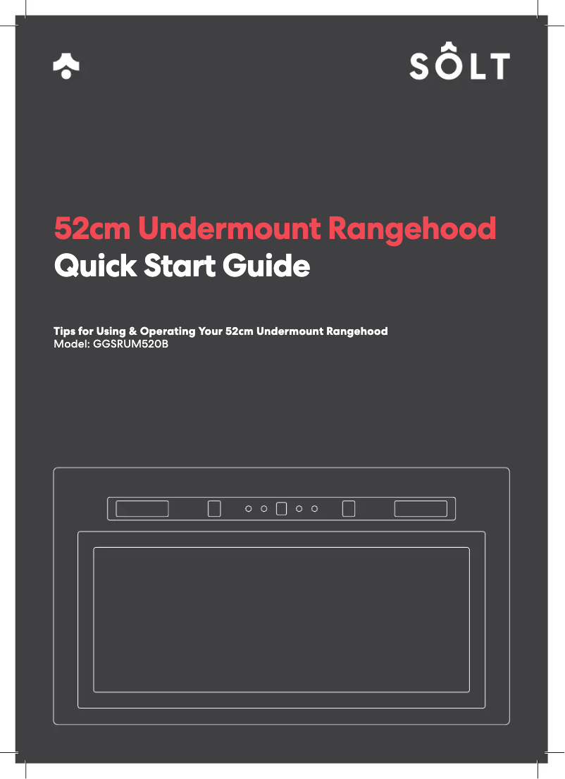 Imagen de la primera página del manual del dispositivo GGSRUM520B