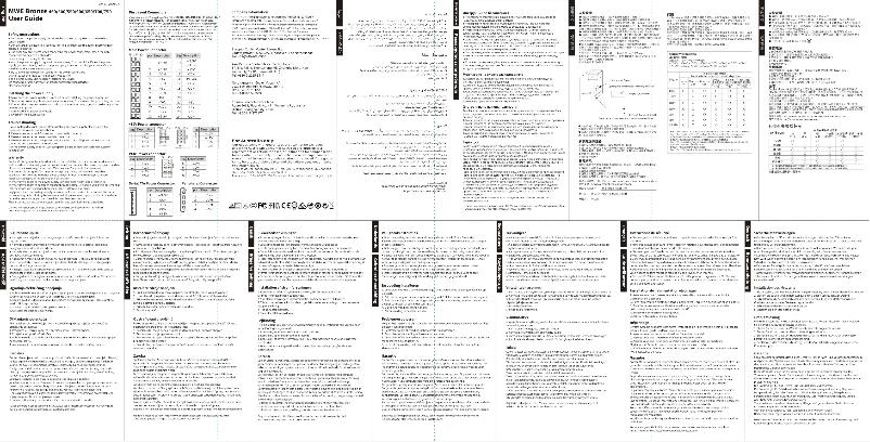 Imagen de la primera página del manual del dispositivo MWE 400 Bronze V2