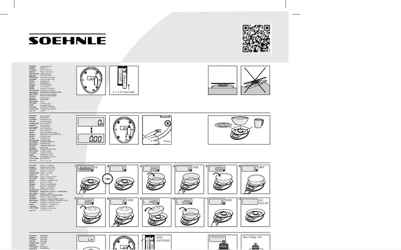 Página nº 1 - Manual de usuario Soehnle Roma Pastel