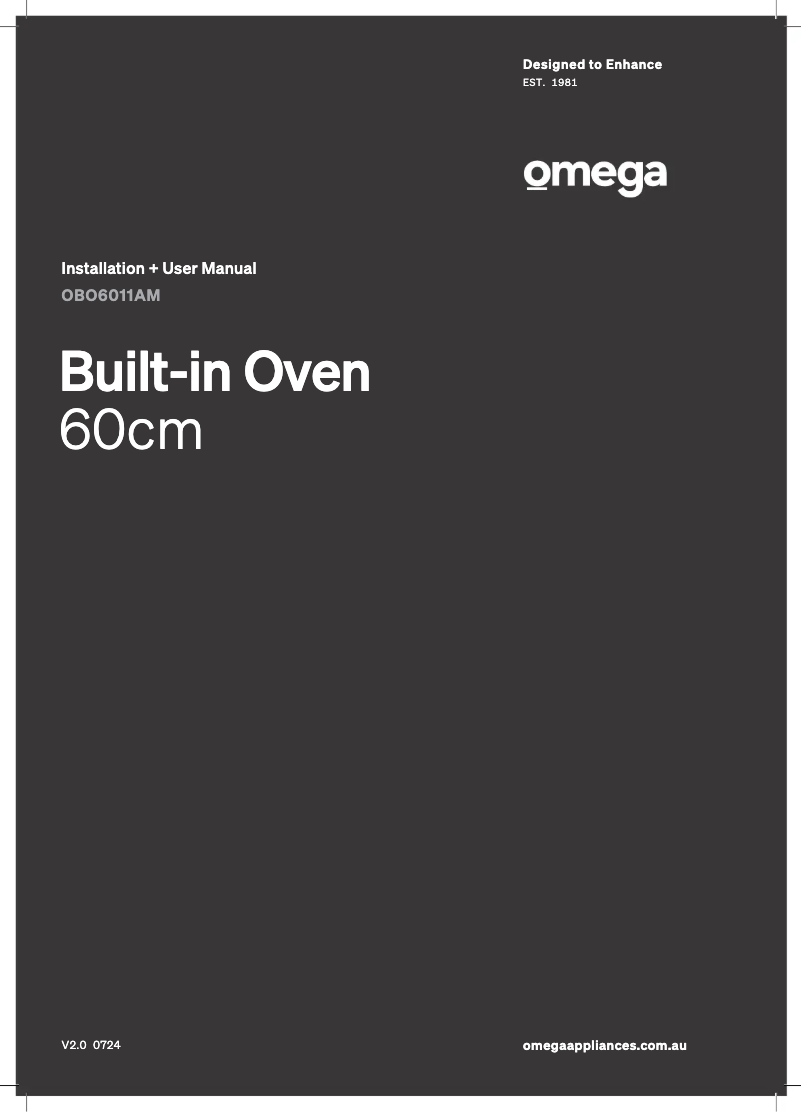 Imagen de la primera página del manual del dispositivo OBO6011AM