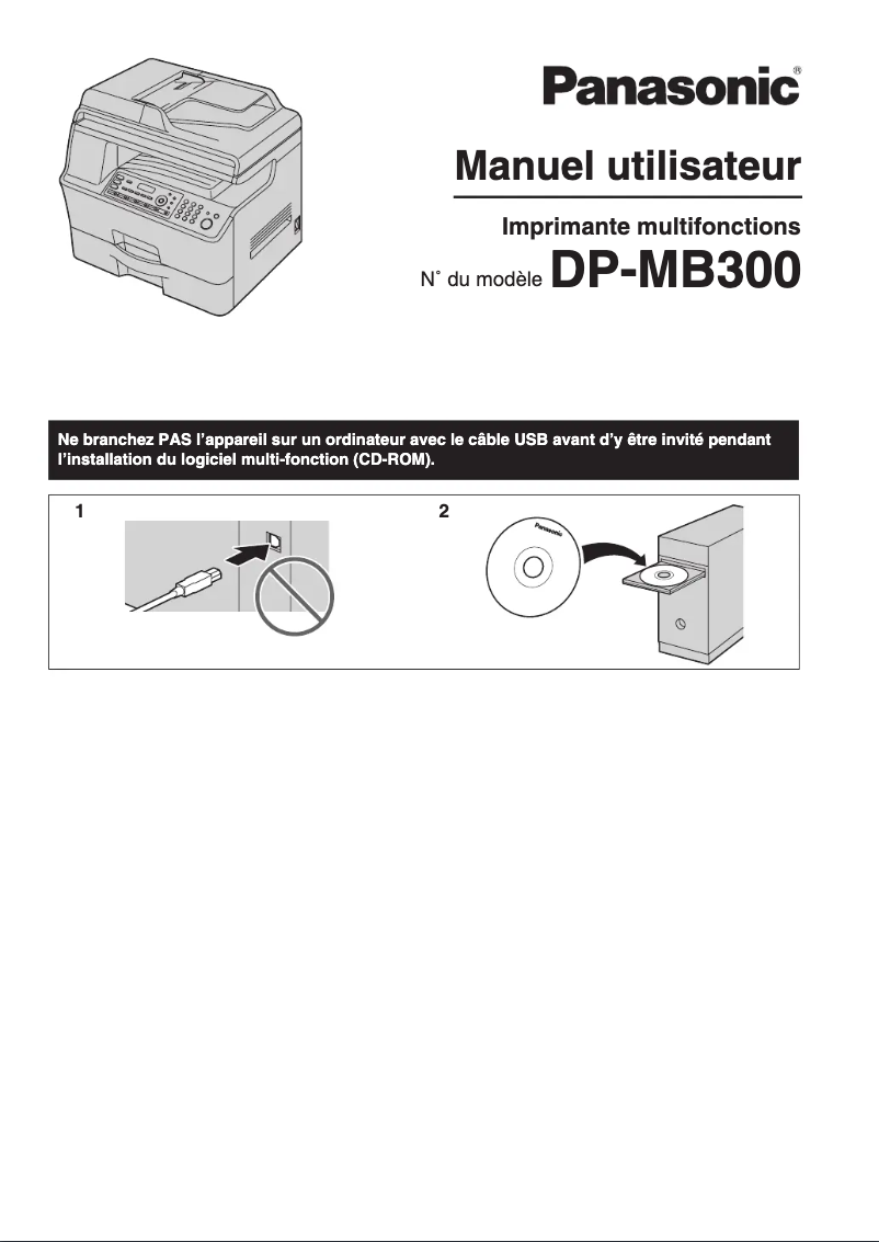 Imagen de la primera página del manual del dispositivo DPMB300EU
