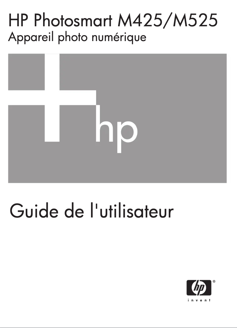 Imagen de la primera página del manual del dispositivo Photosmart M425