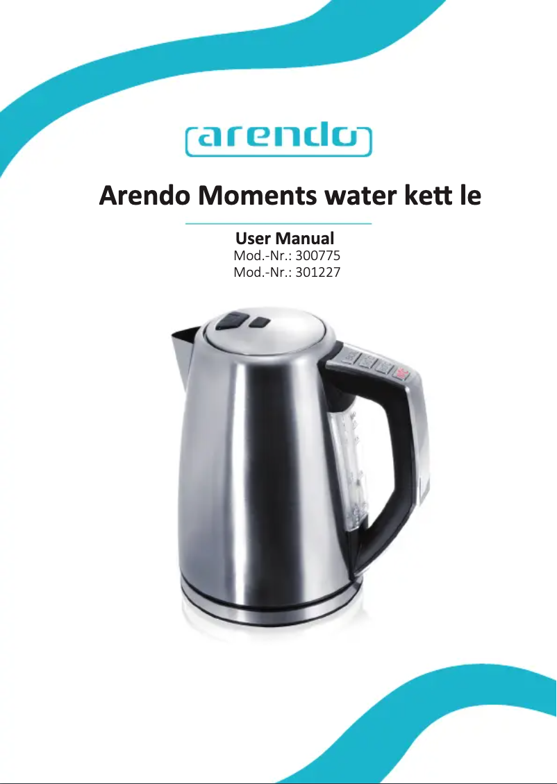 Página 1 del manual Manual de usuario Arendo 300775