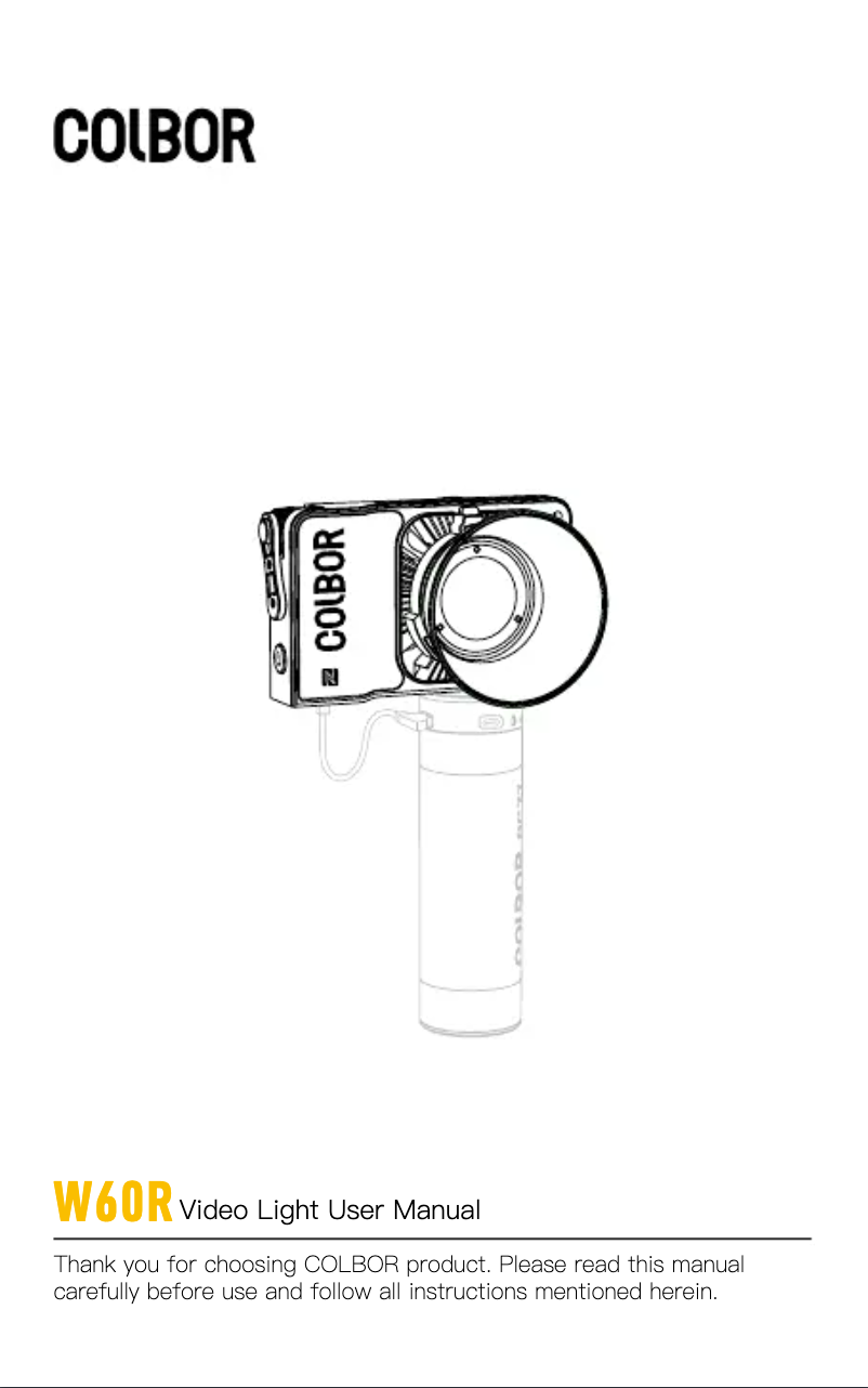 Imagen de la primera página del manual del dispositivo W60R