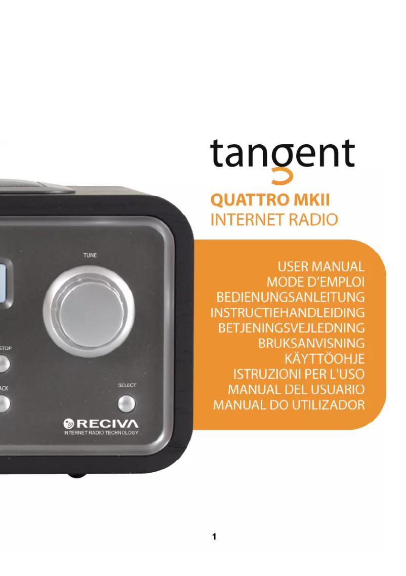 Imagen de la primera página del manual del dispositivo Quattro MKII