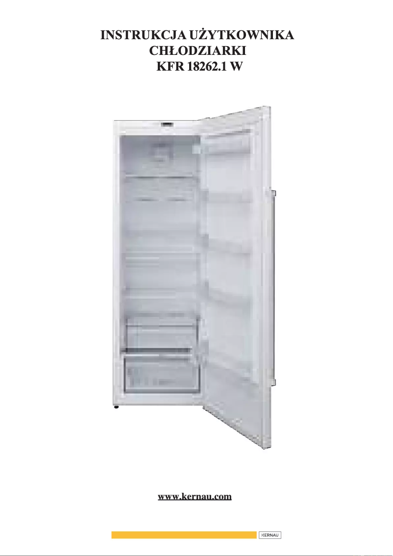 Página 1 del manual Manual de usuario Kernau KFR 18262 W