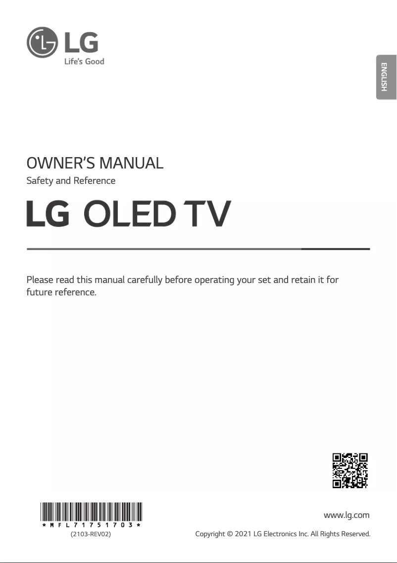 Página nº 1 - Manual de usuario LG OLED55C12LA