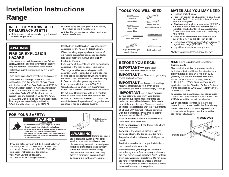 Imagen de la primera página del manual del dispositivo RGBS300DMWW