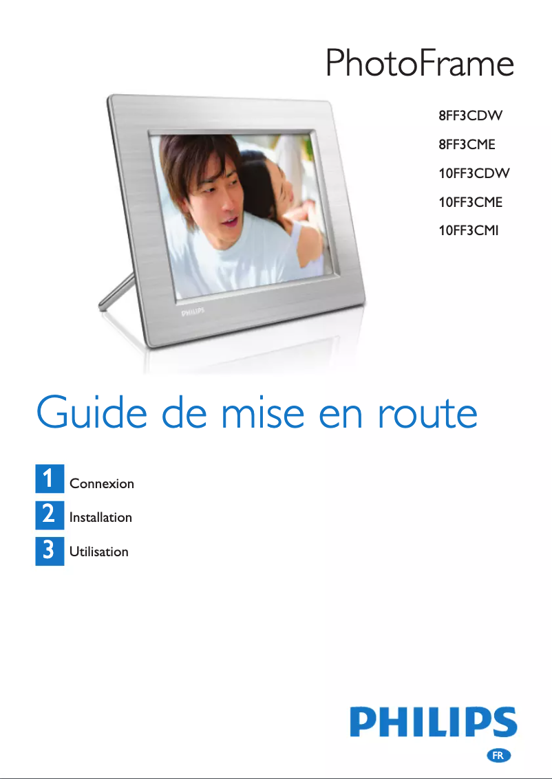 Página 1 del manual Guía de inicio rápido Philips 8FF3CME