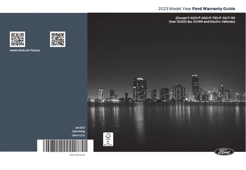 Imagen de la primera página del manual del dispositivo Ranger (2023)