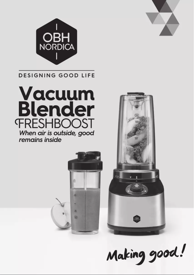 Página nº 1 - Manual de usuario OBH Nordica Freshboost LH181DS0