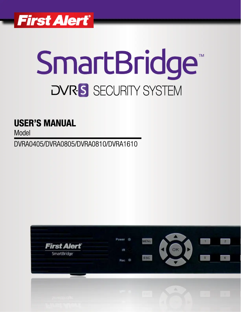 Página 1 del manual Manual de usuario First Alert DCA8405-520