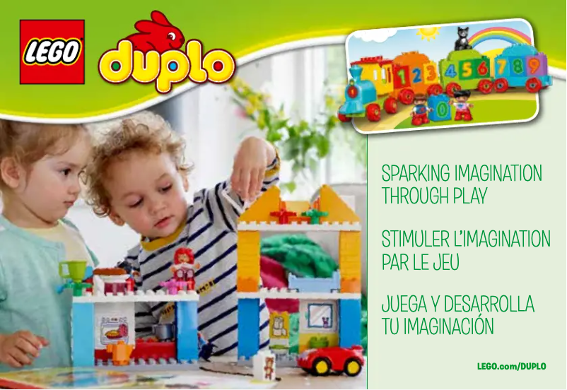 Imagen de la primera página del manual del dispositivo Duplo 10850