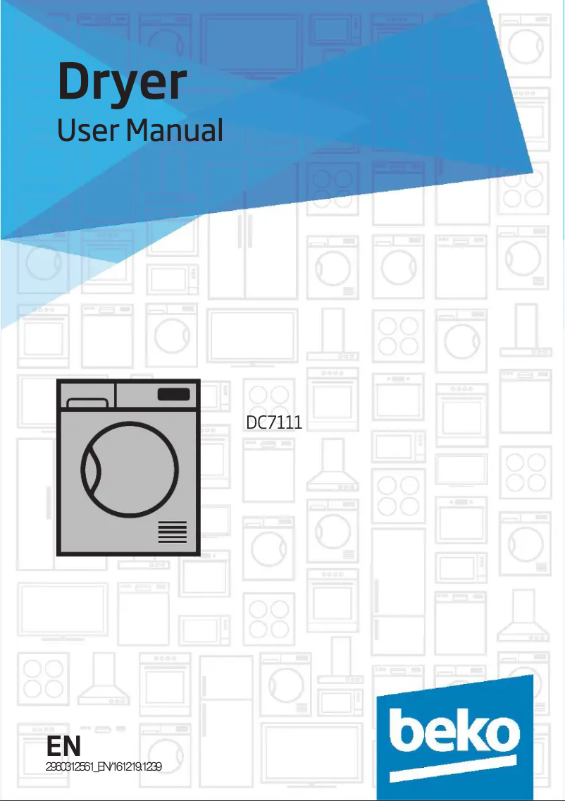 Imagen de la primera página del manual del dispositivo DC7111