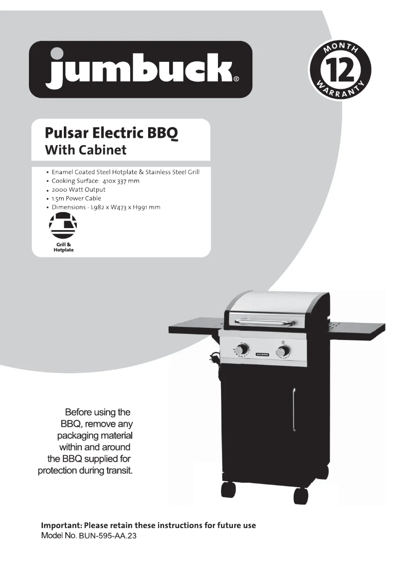 Imagen de la primera página del manual del dispositivo Pulsar