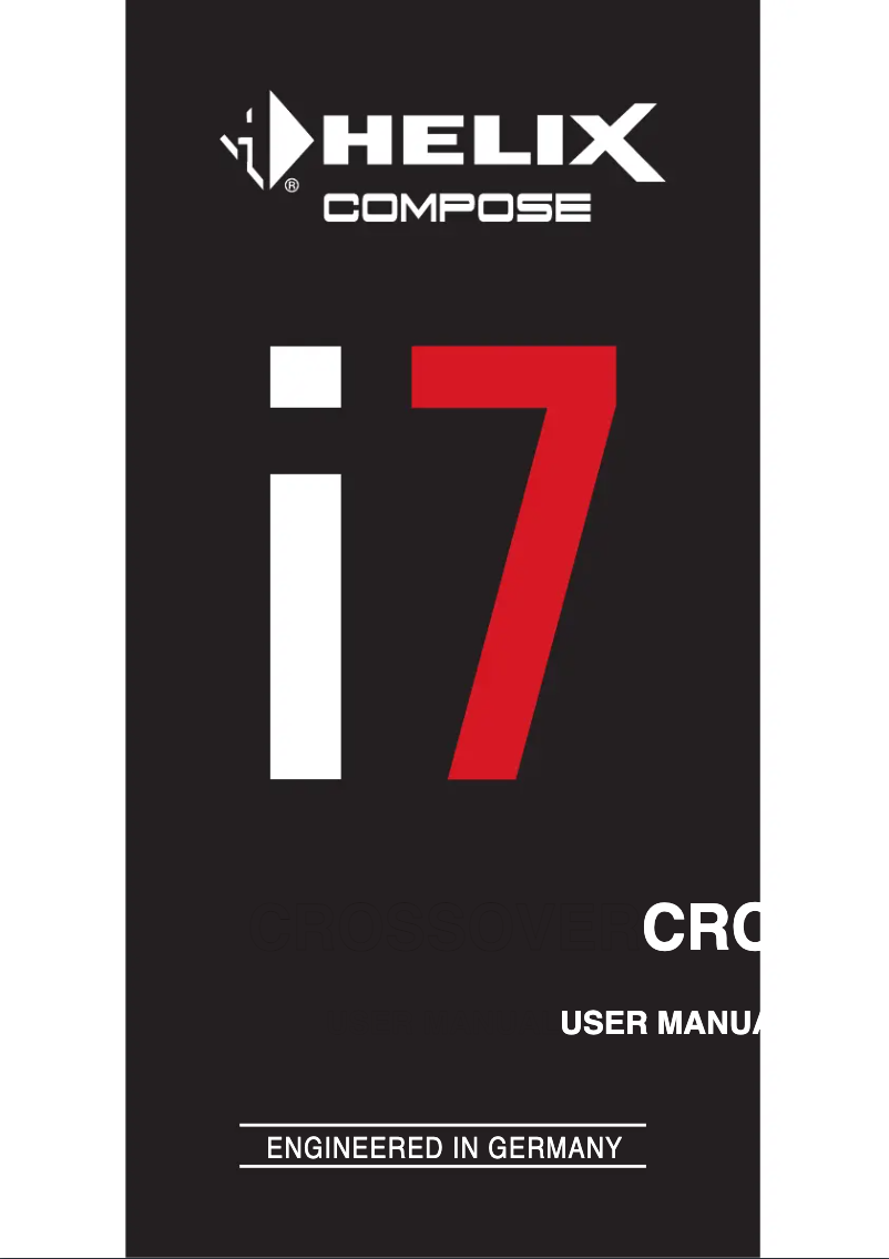 Imagen de la primera página del manual del dispositivo Compose Ci7 FX-UNI.2