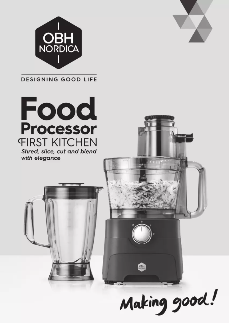 Imagen de la primera página del manual del dispositivo First Kitchen