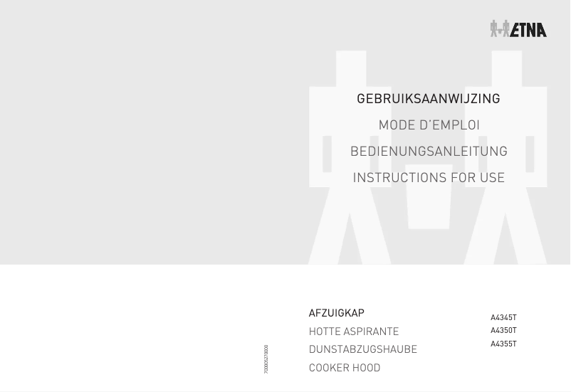 Imagen de la primera página del manual del dispositivo A4350TRVS