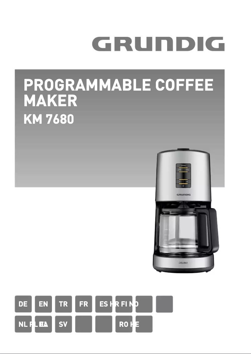 Imagen de la primera página del manual del dispositivo KM 7680